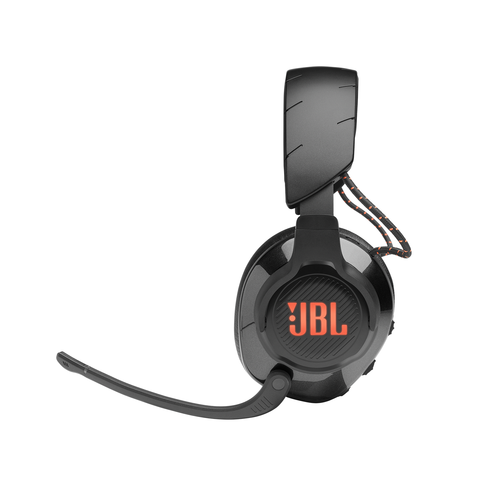 JBL Quantum 600 - Black - Wireless over-ear performance PC gaming headset with surround sound and game-chat balance dial - Detailshot 2